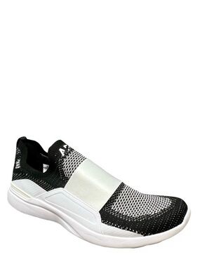 NEW APL Techloom Bliss Men's Size 9.5 Black White Running Shoe Sneakers apl New